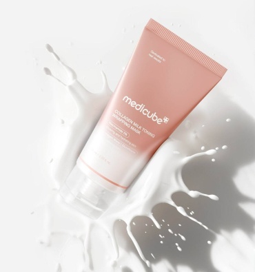 Маска для лица Medicube пленка Collagen Milk Toning Wrapping Mask 75 мл