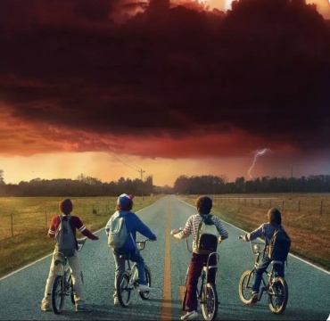 DIY DIGITAL PAINTING Stranger things холст на подрамнике 50x40 см