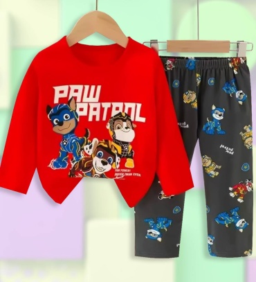 Пижама PAW Patrol серый, красный
