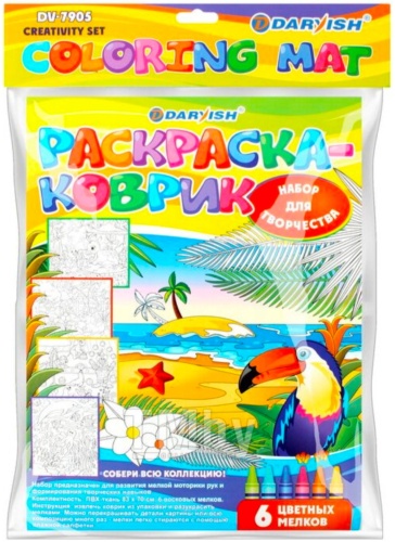 Раскраска-коврик