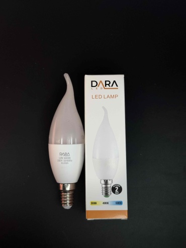 Dara 12W E14, светодиодная, холодный белый
