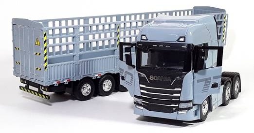 Модель Scania S770 с полуприцепом 1:50