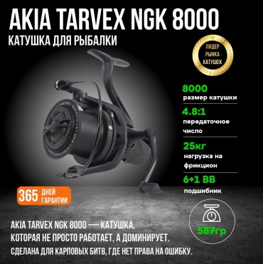 AKIA безынерционная AKIA TARVEX NGK8000 2025