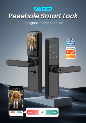 Kadonio электронный 630 Max-Camera Smart Lock With