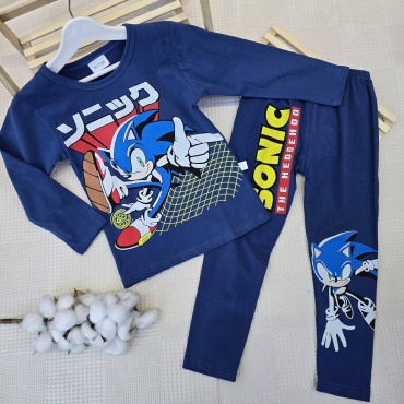 Пижама Sonic the Hedgehog синий