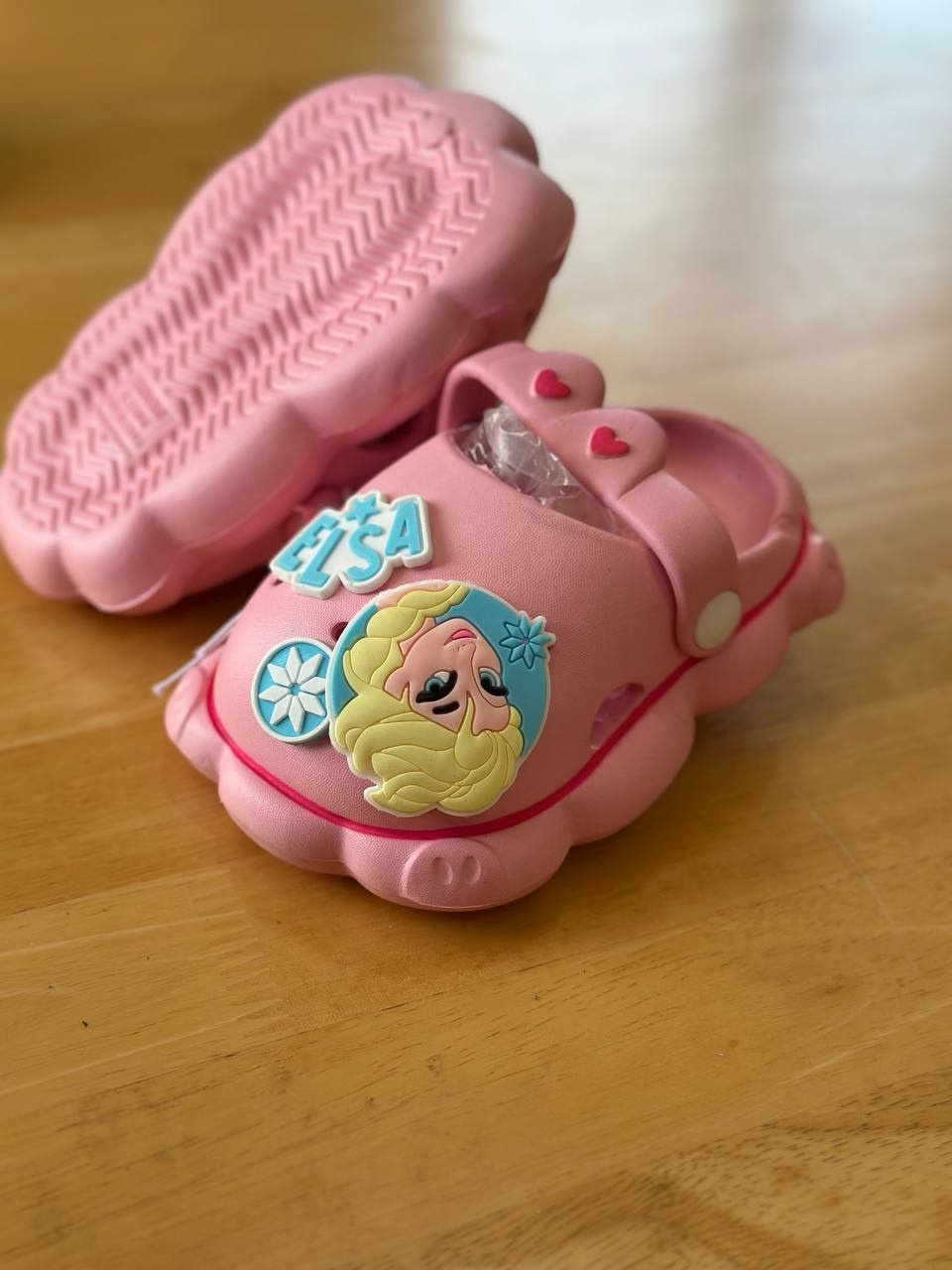 Сабо розовый