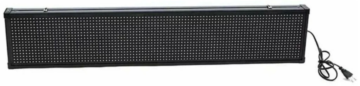 Бегущая строка OPTOSMART Green 20x135 см