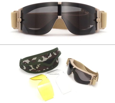 Для страйкбола, для пейнтбола, для охоты, для стрельбы из лука Airsoft X800 бежевый