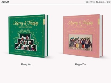 JYP ENTERTAINMENT Twice - Merry and Happy