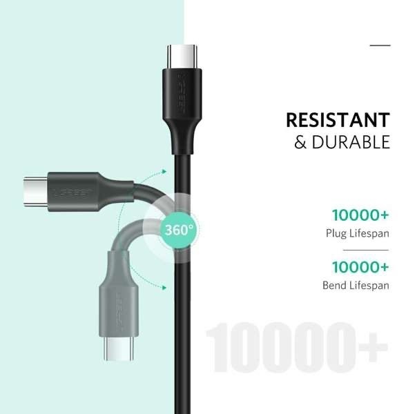 Кабель Ugreen USB Type-C - USB Type-C 1 м US286 (50997)