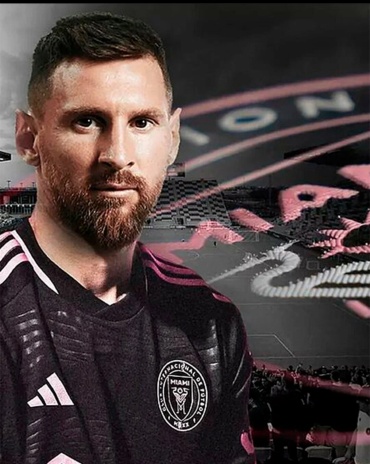 Постер Лионель Месси Майами Интер Майами 21x30 см