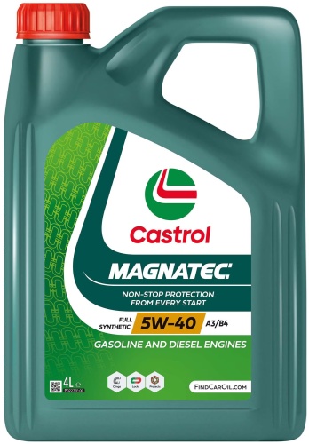 Моторное масло Синтетическое Castrol Castrol Magnatec 5W-40 4 л