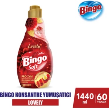 Bingo кондиционер Lovely Soft 1440 мл