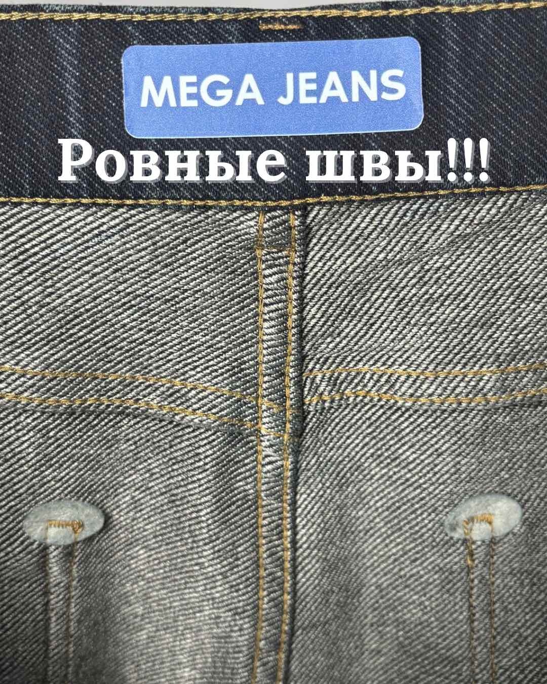 Джинсы кюлоты MEGA JEANS темно-синий