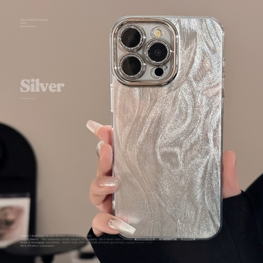 Чехол для Apple iPhone 14 Pro серебристый