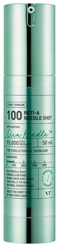 VT Cosmetics сыворотка VT Cosmetics Reti-A Reedle Shot 100 для лица 50 мл