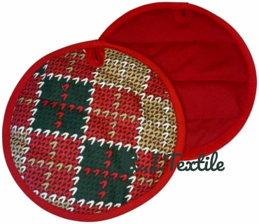 R.I.Textile прихватка Новогодняя 1919NG 2 шт, полиэстер, хлопок, дак