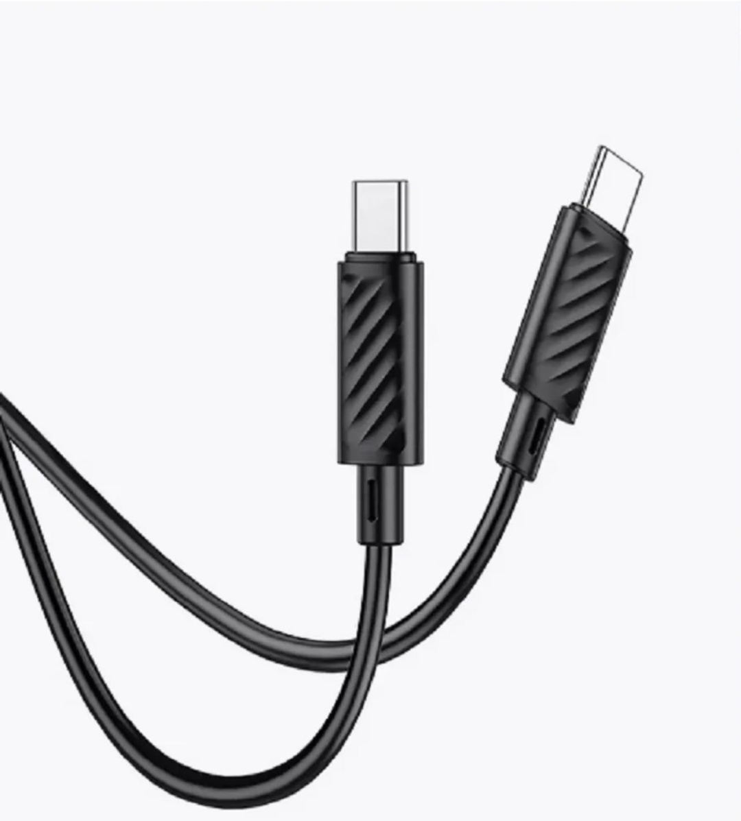 Кабель AbiMax USB TypeC (M), 1 м, черный