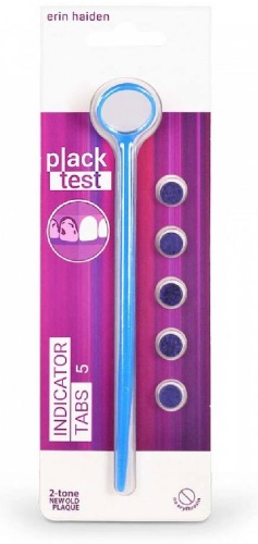 Erin Haiden индикатор зубного налета Набор для индикации налета Plack Test Indicator Tabs 15 г