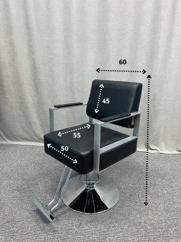 Кресло черный 60х90 см