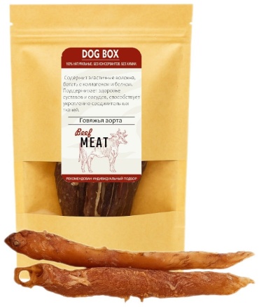 Лакомство DOG BOX Аорта говяжья 100 г