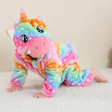 Кигуруми Michley фиолетовый, розовый