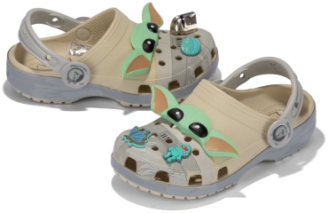 Сабо Crocs бежевый
