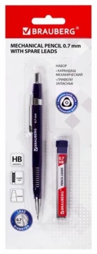 Карандаш Brauberg 180494, HB, 1 шт