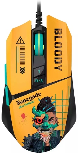 Мышь A4Tech Bloody W63 Max Renegade мультиколор