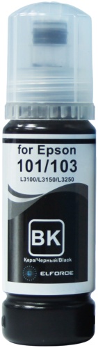 Чернила Elforce L3100 70 мл черный