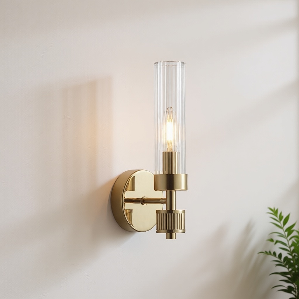 Бра настенный ALEM LIGHT Е14, золотистый