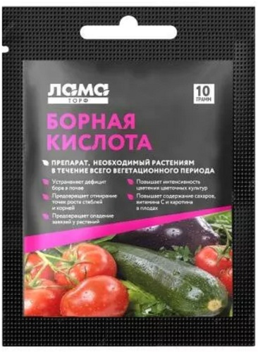 Лама Торф порошок Борная кислота 10 г