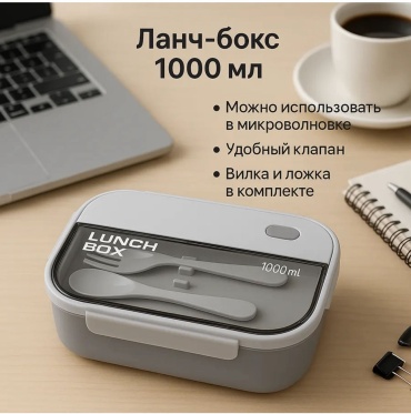 ROYALSTORE ланч-бокс 73373 1 шт, пластик