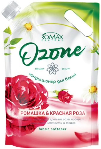 ROMAX кондиционер OzoneРомашка и Красная роза 1500 мл