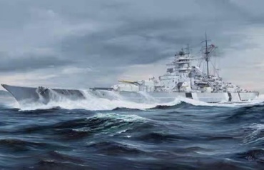 Модель Немецкий линкор KM Bismarck