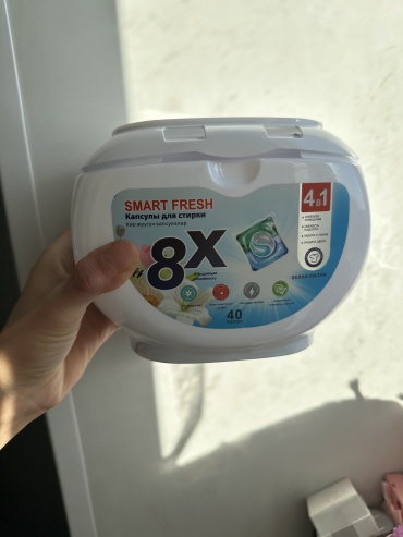 Капсулы Smart Fresh Капсулы для стирки 4 в 1 0.4 40 шт