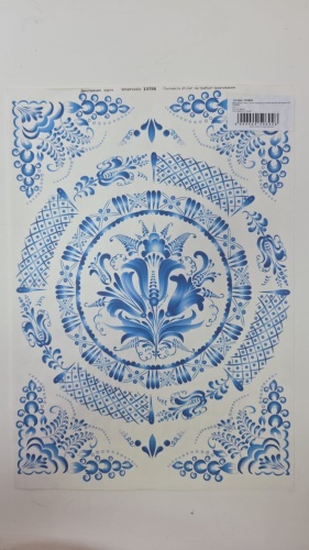 Декупажная карта