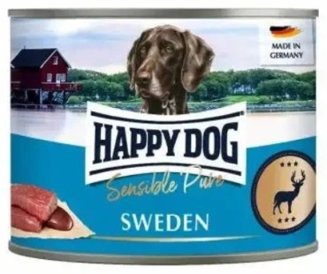 HAPPY DOG Sensible Pure Sweden для всех пород 200 г 1 шт