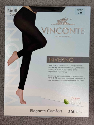 Лосины Vinconte черный