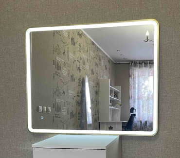 Умное зеркало настенное Forlux 100x80 см