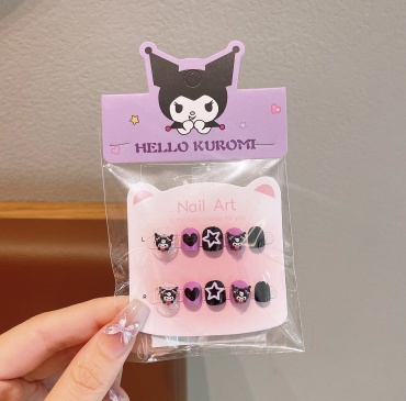 Kuromi накладные ногти KUROMI, HELLO KITTY 1 шт