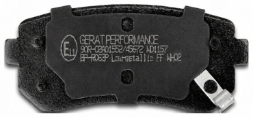 Колодки Gerat BP-R063P