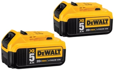 Аккумулятор DeWALT Dewalt dcb205 Li-Ion 20 В 5 Ач 2 шт