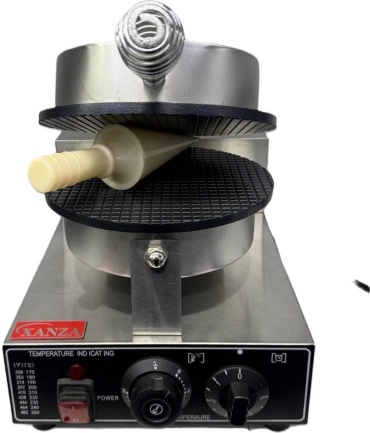 Вафельница Xanza V-06 серебристый