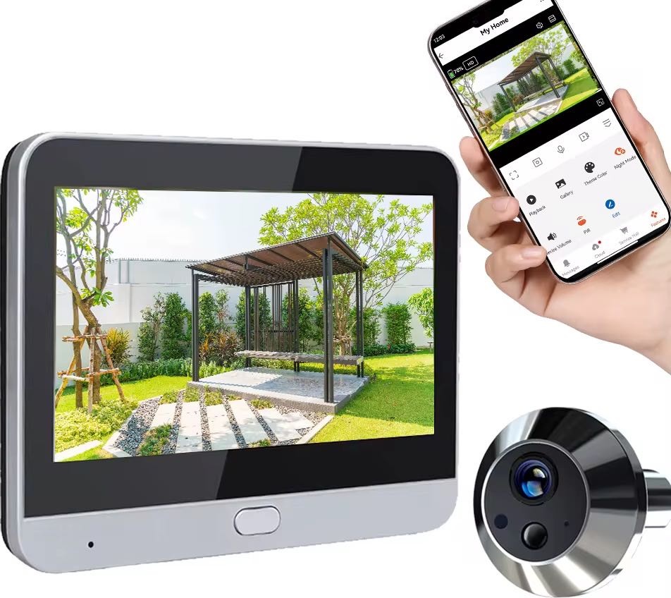 Дверной глазок Smart Tech 300PD