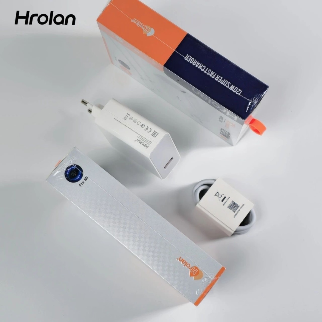Зарядное устройство Hrolan A05 120W USB Type-C белый