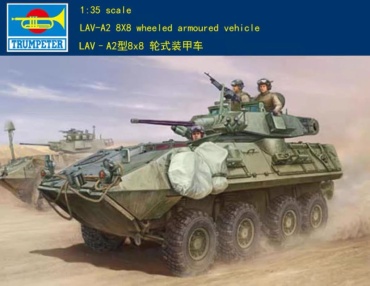 LAV-A2 BXB wheeled armored vehicle
