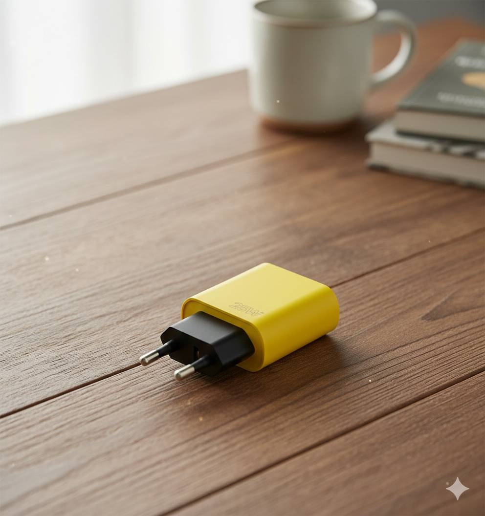 Зарядное устройство USB-C Power Adapter 25W USB Type-C 25 Вт желтый