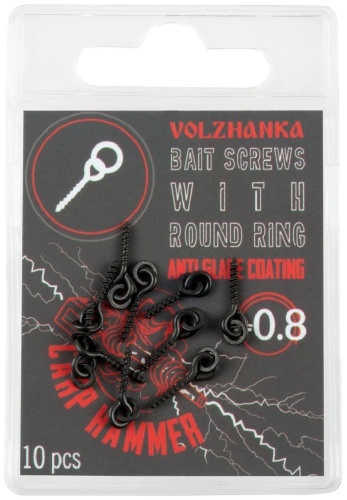 Саморез ВОЛЖАНКА Саморез с кольцом Bait Screw 8mm