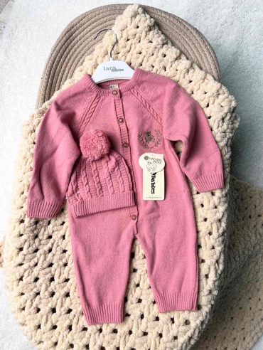 Комбинезон Lara babies розовый